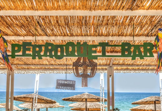 CAFE BAR SNACKS PERROQUET BEACH BAR ΟΛΥΜΠΙΑΔΑ ΧΑΛΚΙΔΙΚΗ