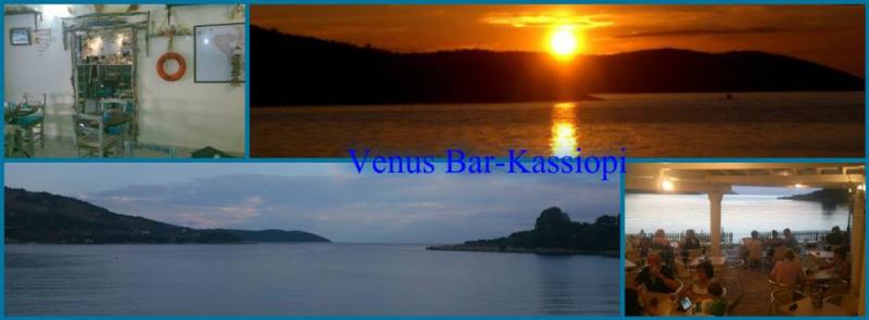 ΚΑΦΕΤΕΡΙΑ CAFE SNACK BAR VENUS ΚΑΣΣΙΟΠΗ ΚΑΡΟΥΣΑΔΕΣ ΚΕΡΚΥΡΑ
